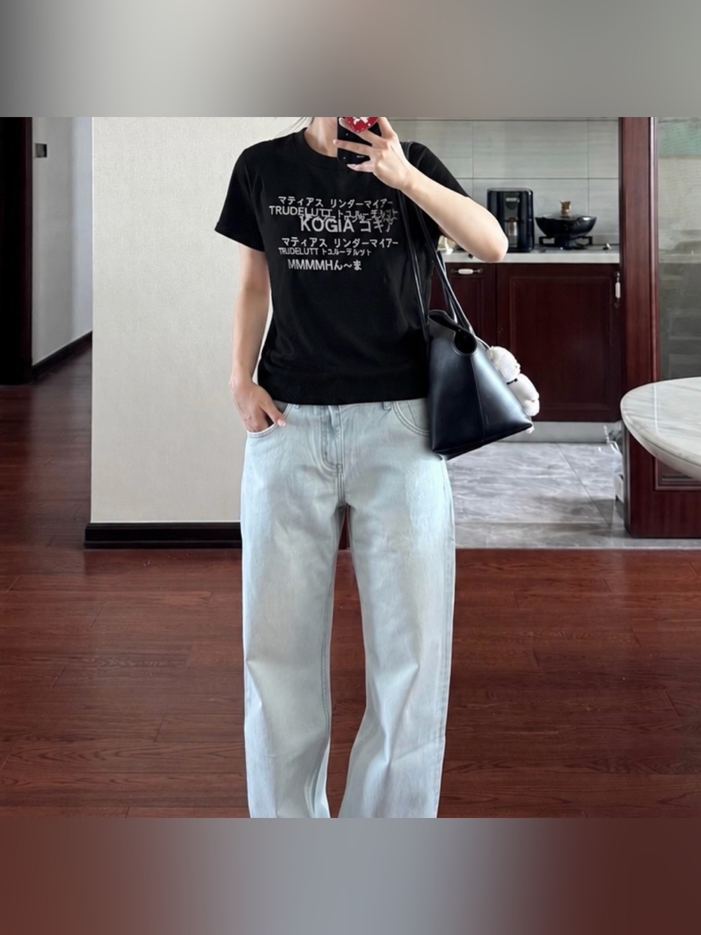NEW FASHION Japanese Text Graphic T-Shirt Women's M Minimalist
Streetwear
Black